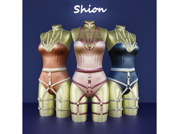 Alpha Shion Neera Virella Luxe Set - The Sims 4 Custom Content