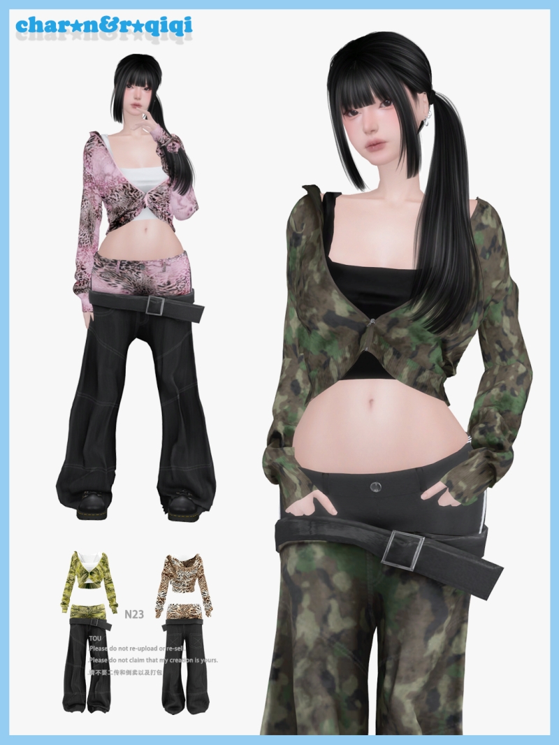 Mix [charonroqiqi]N23 by roqiqi - The Sims 4 Custom Content