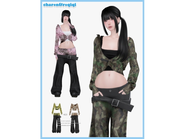 Mix [charonroqiqi]N23 - The Sims 4 Custom Content