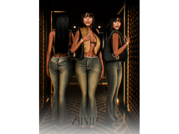Alpha Stunt Fit - The Sims 4 Custom Content