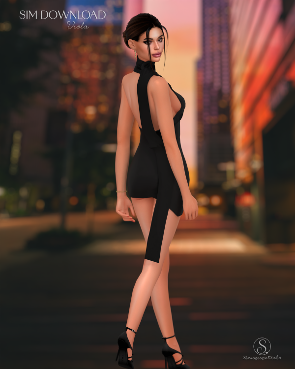 Alpha Viola Sim Download by simsfinds - The Sims 4 Custom Content