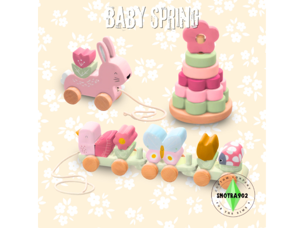 Mix Baby Spring by Snotra902 - The Sims 4 Custom Content