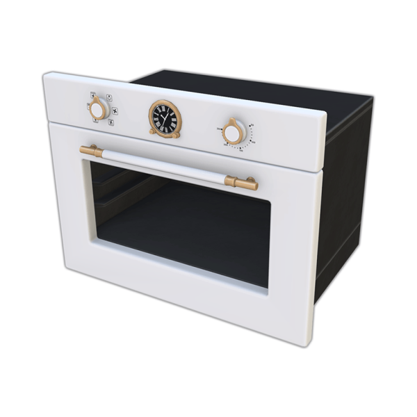 Maxis Match Comiko Modern Farm Kitchen Ovens (high bottom version) by comiko - The Sims 4 Custom Content