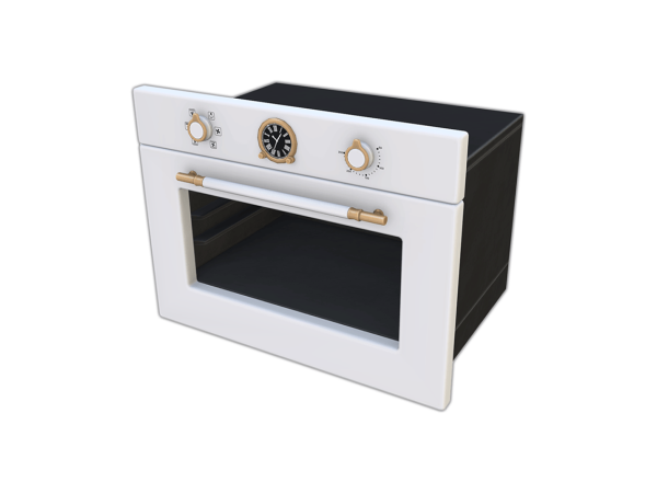 Sims 4 Maxis Match Kitchen CC: Comiko - Modern Farm Kitchen Ovens (high, bottom version)