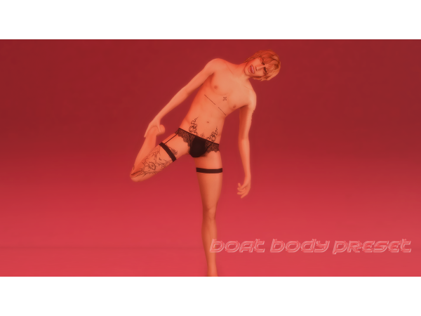 Sims 4 Maxis Mix Mods CC: boat body preset by hilandcc