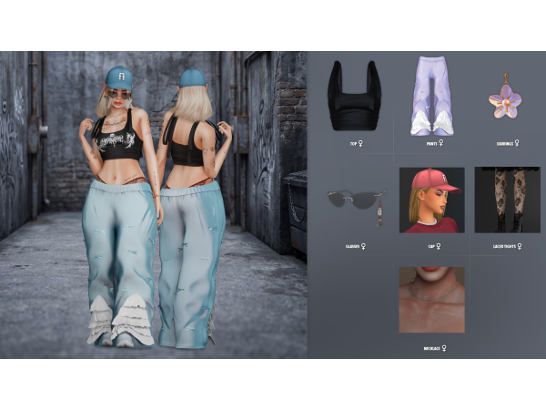 Alpha UMI SET - The Sims 4 Custom Content