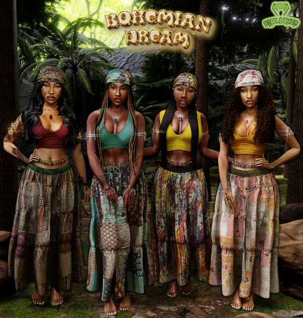 Alpha BOHEMIAN DREAM by simsfinds - The Sims 4 Custom Content