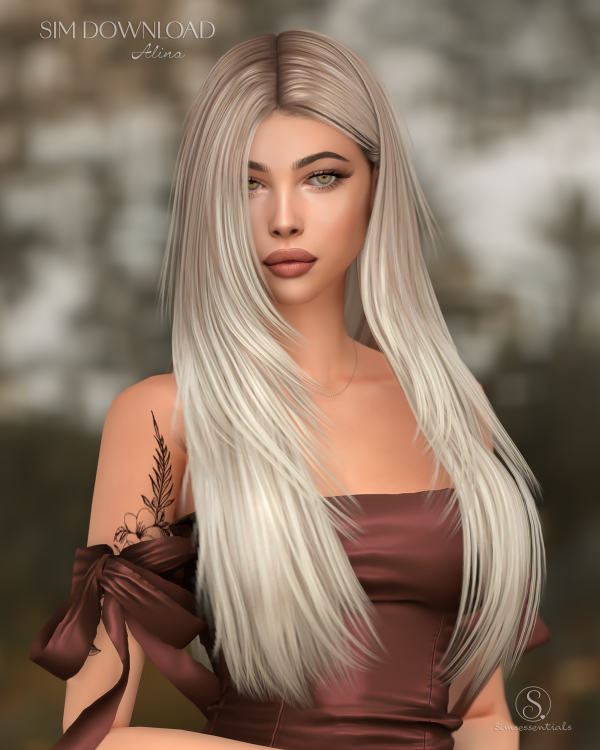 Alpha Alina Sim Download by simsfinds - The Sims 4 Custom Content