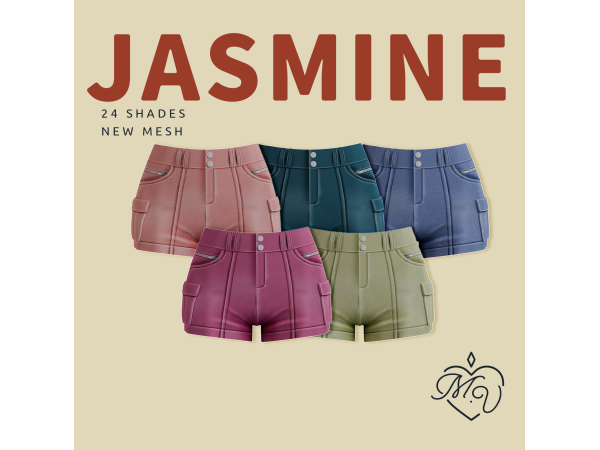Jasmine Shorts by Miss.Valentine