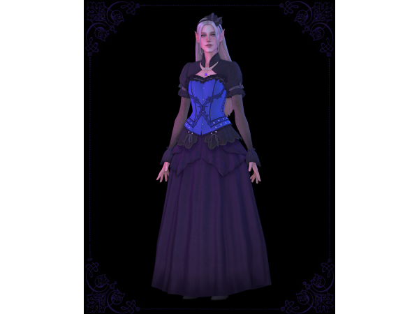 Mix Cloud set FFVII by moriel - The Sims 4 Custom Content