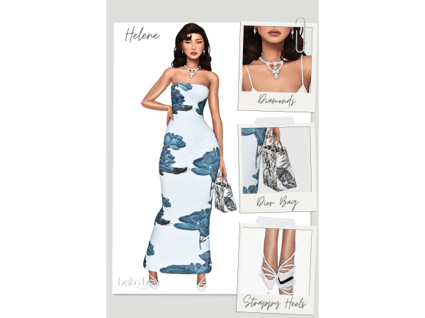 Helene Thurmond | Elegant Lookbooks by babybeesims