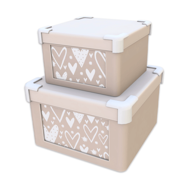 Maxis Match Comiko Kids Bunny Bedroom Boxes by comiko - The Sims 4 Custom Content