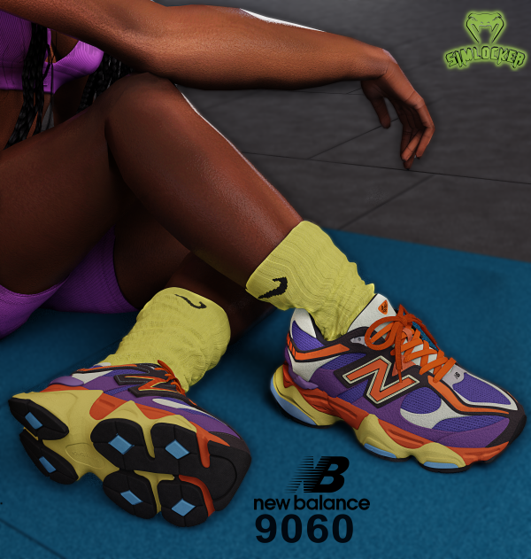 Alpha New Balance 9060's by simsfinds - The Sims 4 Custom Content