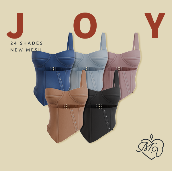 Maxis Match Joy Top by simsfinds - The Sims 4 Custom Content