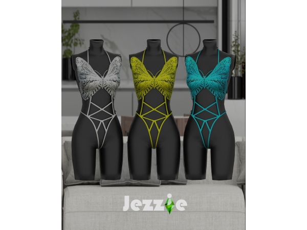 Alpha JEZZIETS4 SS BUTTERFLY - The Sims 4 Custom Content