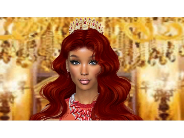 Alpha Queen Lila by simmierena - The Sims 4 Custom Content