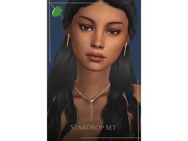 Alpha Stardrop Set - The Sims 4 Custom Content