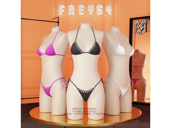 Alpha FR_Isabella Sets 2 Piece - The Sims 4 Custom Content