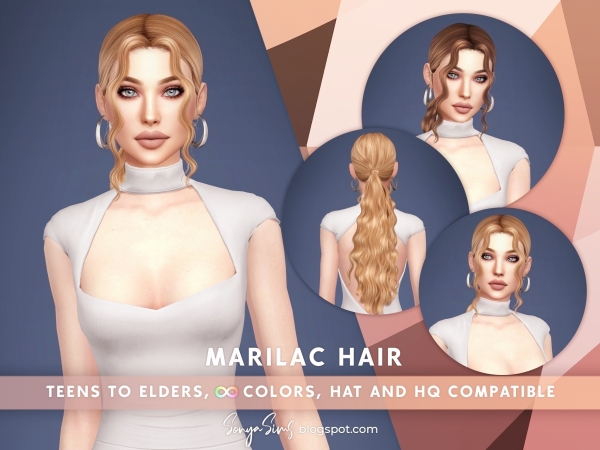 Marilac Hair With Bangs