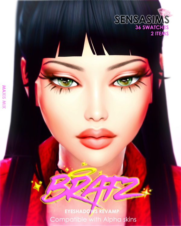 Maxis Match BRATZ Makeup Collection (UPDATES) by sensasims - The Sims 4 Custom Content