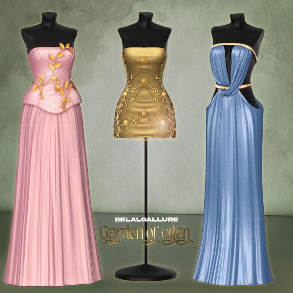 Alpha Belaloallure_Garden of Eden collection by simsfinds - The Sims 4 Custom Content