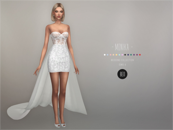 Wedding Collection - Monika Mini Dress by BEO