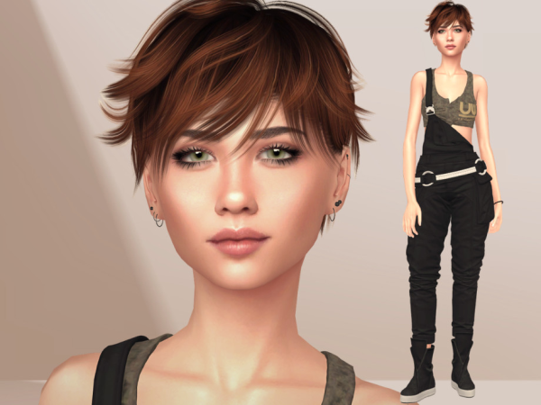 Sims 4 Desirae Dodson by grinchk7