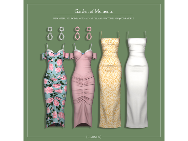 Alpha [RIMINGS] Garden of Moments - The Sims 4 Custom Content