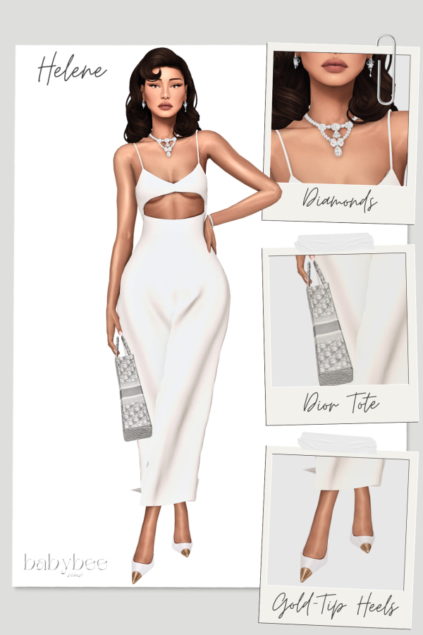 Maxis Match Helene Thurmond Elegant Lookbooks by simsfinds - The Sims 4 Custom Content