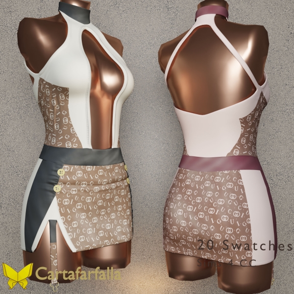 Alpha Cartafarfalla Noirvelle by cartafarfalla - The Sims 4 Custom Content