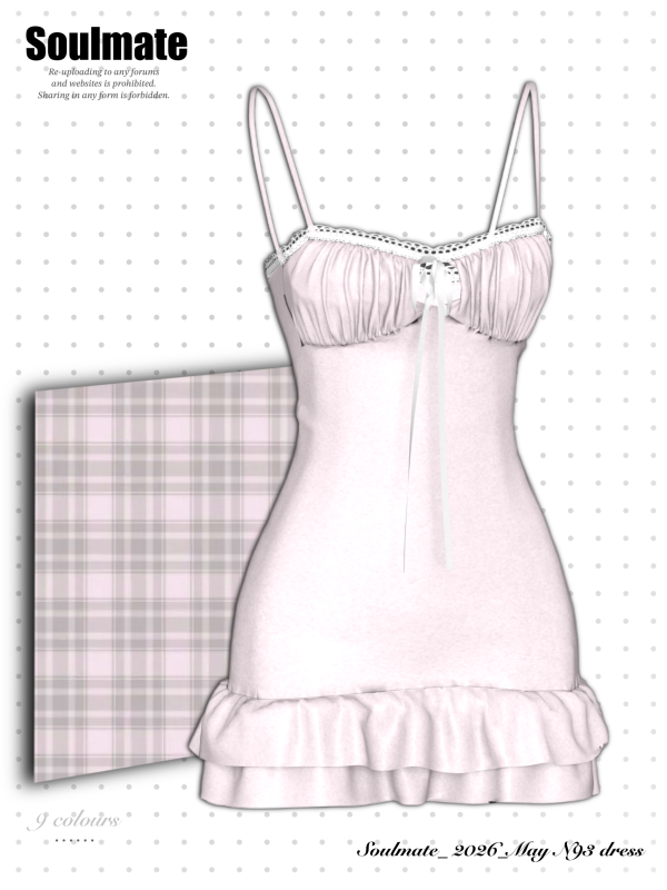 Mix Soulmate_ 2026_May N93 dress by simsfinds - The Sims 4 Custom Content
