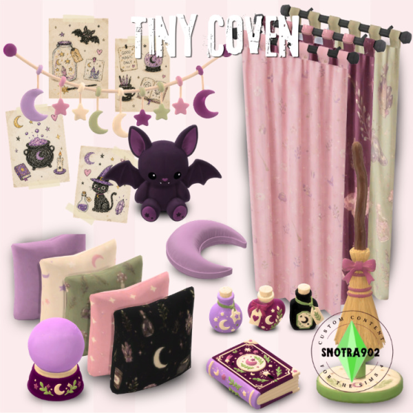 Maxis Match Tiny Coven by simsfinds - The Sims 4 Custom Content