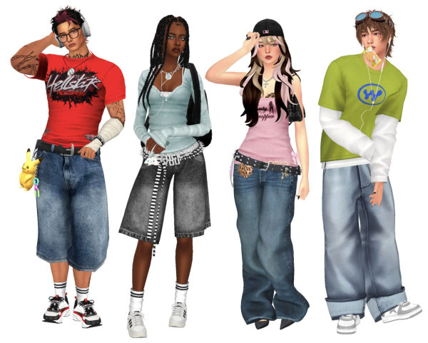 Mix Lookbook 70 by simsfinds - The Sims 4 Custom Content