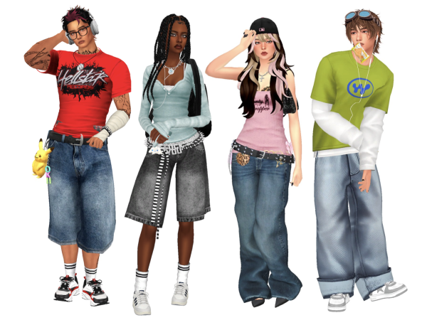 Mix Lookbook 70 by luunakai - The Sims 4 Custom Content