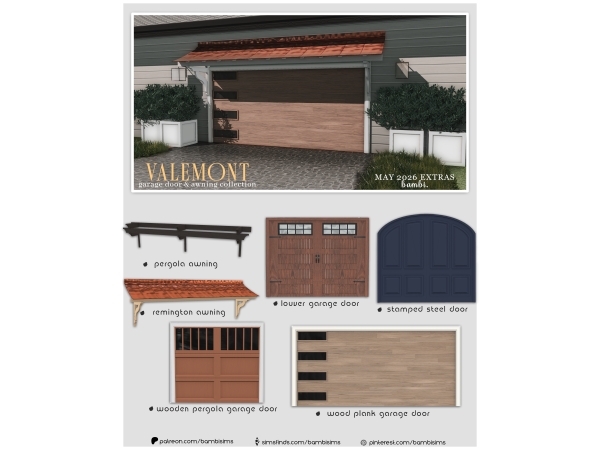 Alpha valemont collection - The Sims 4 Custom Content