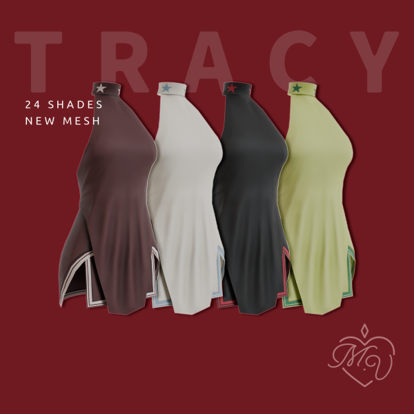 Maxis Match Tracy Dress by simsfinds - The Sims 4 Custom Content
