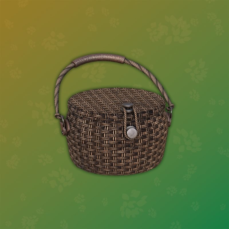 Mix ArwenK Wickery Functional Picnic Basket 1 (Outdoor Retreat) by arwenkaboom - The Sims 4 Custom Content
