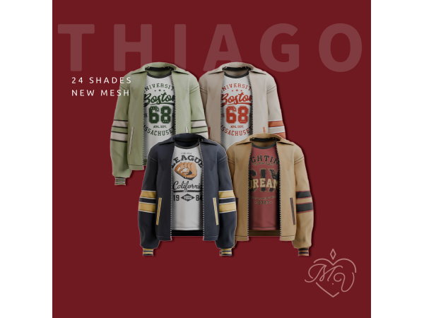Maxis Match Thiago Top by MissValentine - The Sims 4 Custom Content