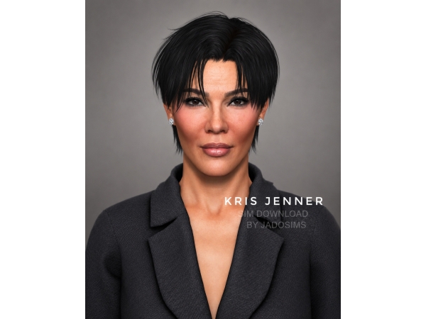 Alpha Kris Jenner (Sim Download) - The Sims 4 Custom Content