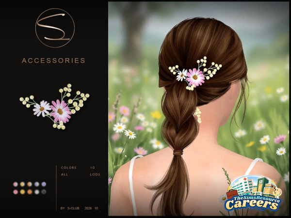 Alpha S CLUB ACCESSORIES Careers Collection Club by S - The Sims 4 Custom Content