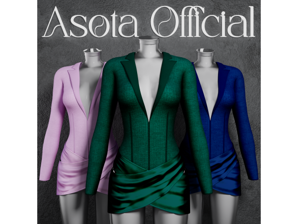 Alpha [ASOTA OFFICIAL] Skyla Outfit - The Sims 4 Custom Content