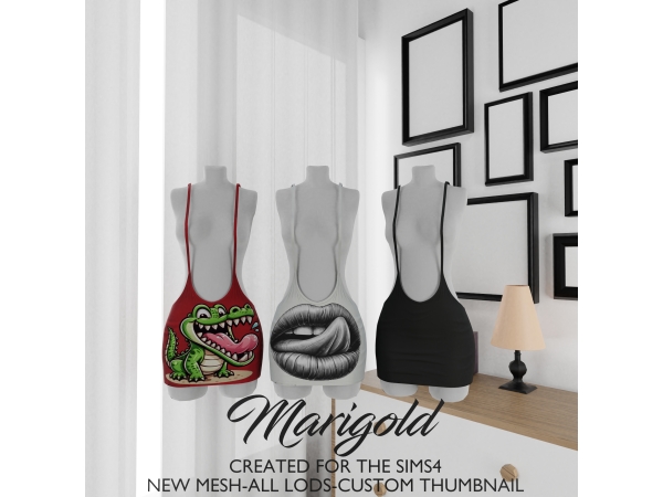 Alpha MARIGOLD TS4_LOVA - The Sims 4 Custom Content