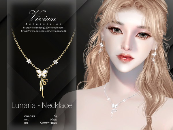 Lunaria - Necklace by VivianDang