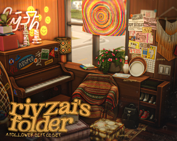 Maxis Match rivzai's folder by simsfinds - The Sims 4 Custom Content