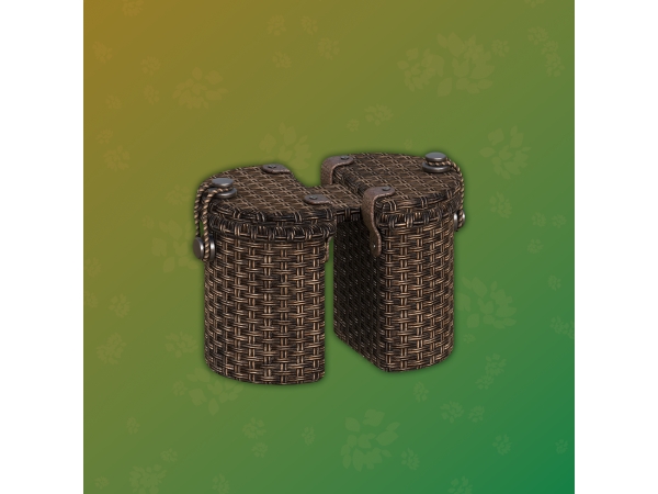 Mix ArwenK Wickery Functional Picnic Basket 5 (Outdoor Retreat) - The Sims 4 Custom Content