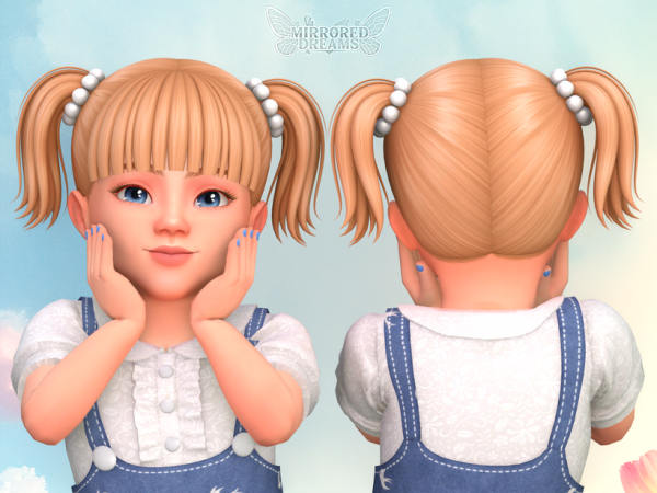 Maxis Match Elizabeth's Hair - The Sims 4 Custom Content