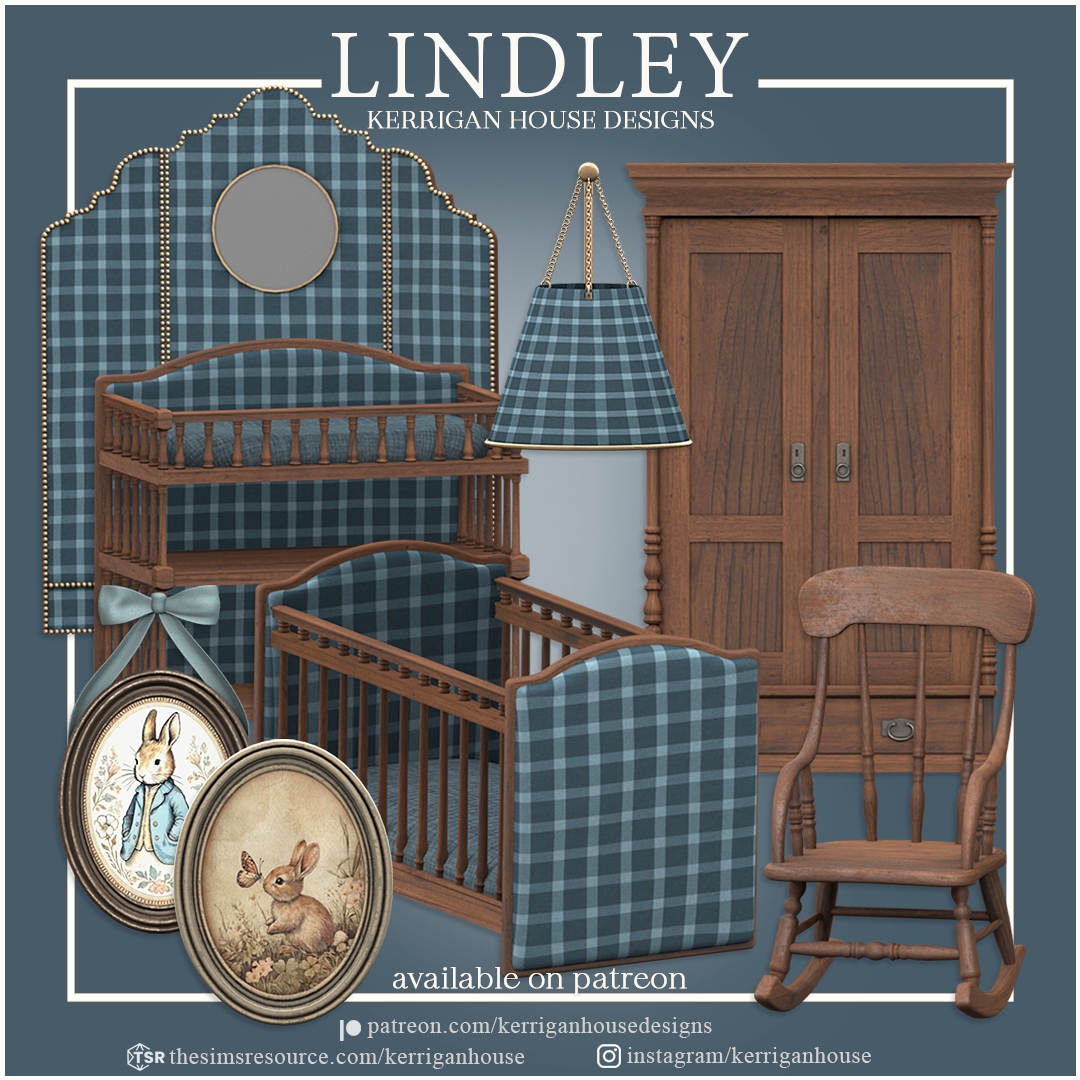 Alpha [khd] lindley nursery set by kerriganhouse - The Sims 4 Custom Content