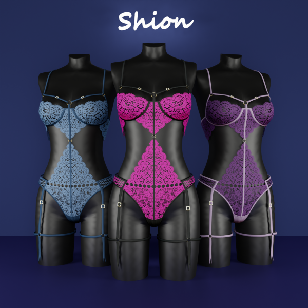 Alpha Shion Valentina Set by shion_sims - The Sims 4 Custom Content