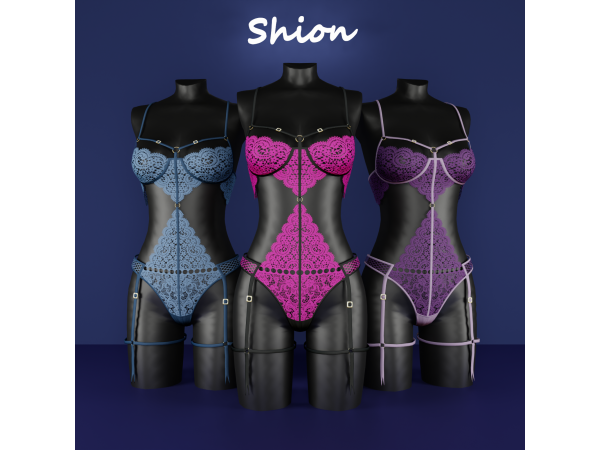 Alpha Shion Valentina Set - The Sims 4 Custom Content