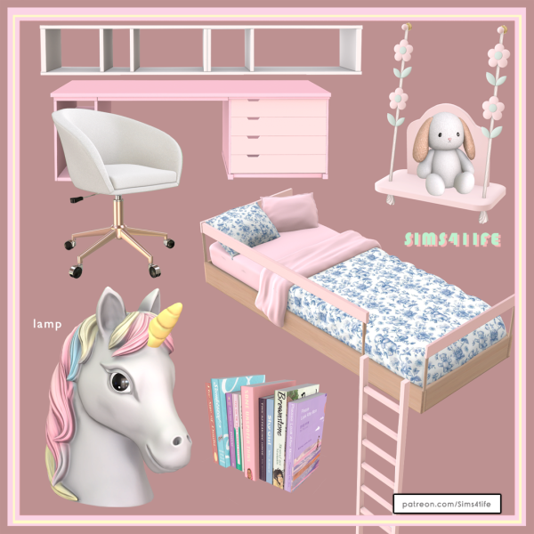 Mix Hada set by simsfinds - The Sims 4 Custom Content